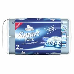 Catsan Hygiene Smart Pack Einlagen Katzenstreu Staubfrei Katzentoilette Einlagen 2er Pack