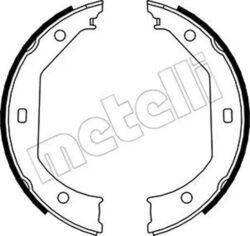 Bremsbackensatz, Feststellbremse 53-0017 METELLI für ALPINA BMW