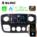 2+32G Carplay Autoradio Android 13 GPS Navi Für Renault Master 3 Opel Movano B