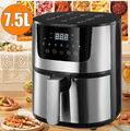 7.5L Heißluftfritteuse Heissluft Friteuse Air Fryer Digital Fritteuse Airfryer