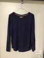 Superdry Woman Blaues Shirt Pullover Gr L 40