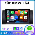 Für BMW 5er E39 X5 E53 7er E38 Android 13 Carplay Autoradio GPS NAVI SWC 4G DAB+