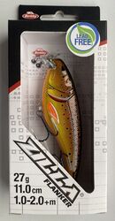 Berkley Zilla Flanker 11cm 27g BROWN TROUT Jerkbait Twitchbait Wobbler