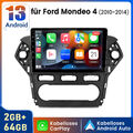 Für Ford Mondeo MK4 2007-2010 Touchscreen CarPlay DAB Autoradio Android GPS Navi