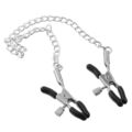 Nippelklemmen mit Kette Einstellbar Nippelklammern BDSM SM Bondage Unisex Erotik