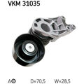 SKF VKM 31035 Spannrolle Keilrippenriemen für SKODA SEAT VW Riementrieb