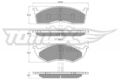 TOMEX Brakes Bremsbelagsatz, Scheibenbremse TX 11-81 für CHRYSLER DODGE