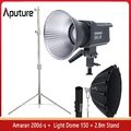 Amaran 200d S 200W 5600K Tageslicht LED-Videolicht + Light Dome 150+ 2.8m Stativ