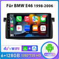 Android 13 128G Für BMW 3er E46 1998-2006 Autoradio GPS Navi WIFI SWC DAB BT USB