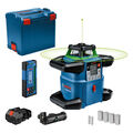 Bosch Rotationslaser GRL 600 CHV mit 4x Batterie und Laser Empfänger LR 65 G