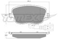 Tomex Brakes TX 13-591 Bremsbelagsatz, Scheibenbremse für SEAT SKODA VW