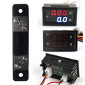 DC 100V 10/50/100A Voltmeter Ammeter Dual LED Digital Volt Amp Meter Gauge 3 Bit