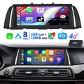 10.25" Autoradio Android 13 CarPlay DAB+ 6+128G 4G WIFI Für BMW 5er F10 F11 NBT