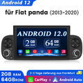 Für FIAT PANDA 2013-2020 6.2" Android 12 Autoradio mit Carplay GPS Navi Hifi SWC