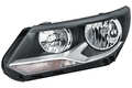 Scheinwerfer links FF Halogen HELLA für VW TIGUAN (5N_)