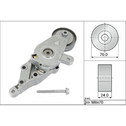 INA 534 0140 30 Spannarm Keilrippenriemen für VW SEAT SKODA Spannrolle