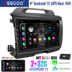 Für KIA Sportage 3 2010-2016 DAB+ 32G Autoradio Android 13 Carplay RDS GPS Navi