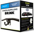 Abnehmbare Anhängerkupplung für VW Golf VI Variant (Kombi) 09- Typ AJ5 Brink NEU