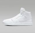 Nike Air Jordan 1 Mid Weiß Triple White 41 Neu OVP Sneaker DV0991-111