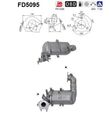 DPF Rußpartikelfilter Dieselpartikelfilter AS FD5095 Cordierit für OPEL VIVARO 3