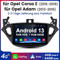 8Core Android 13 Carplay Autoradio Für Opel Corsa E 2015-2019 GPS Navi 4+64G DAB