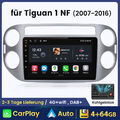 8-Kern Android GPS Autoradio Navi Für VW Tiguan 1 NF 2007-2016 DAB+CarPlay 64GB