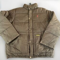 Vintage Polo Ralph Lauren Daunenjacke Pufferjacke XL Herbst Winter Frühling