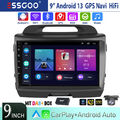 DAB+ 32G Autoradio Android 13 Carplay Für KIA Sportage 3 2010-2016 GPS Navi Kam