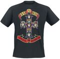 Guns N' Roses T-Shirt Herren Appetite For Destruction - Cover schwarz