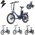 [FAFREES F20 Lasting] e Bike 20 Zoll Rechtliche Klapprad Elektrofahrrad 18,2AH