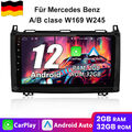 9"Android 12 Autoradio GPS Für Benz A/B Klasse Sprinter Viano VW Crafter 2+32GB