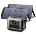 ALLPOWERS Solargenerator R1500, 1152WH LiFePO4 Batterie mit 2x 200W Solarpanel