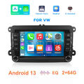 2+64G Android 13 Autoradio Carplay GPS AI-Assistent Wifi für VW GOLF 5 6 Passat