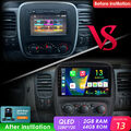 64G Für Opel Vivaro B Renault Trafic DAB+ CarPlay Autoradio Android 13 Navi +KAM