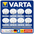 Varta CR2032 CR2025 CR1616 CR2430 CR2450 Industrieware Bulk