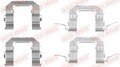 QUICK BRAKE Zubehörsatz Scheibenbremsbelag 109-1722 für RENAULT KOLEOS 1 dCi 4x4