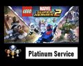 LEGO Marvel Super Heroes 2 - PS4 - PlayStation 4 - Platinum Trophy Service