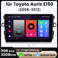 Für Toyota Auris E150 2006-12 Autoradio Android Auto 2+32G Carplay GPS Navi WIFI