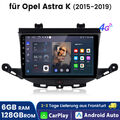 für Opel Astra K 2015-2019 Autoradio CARPLAY GPS WIFI BT Android13 6+128G DAB+