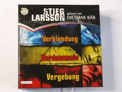 Stieg Larsson- Millennium-Trilogie - Verblendung/Verdammnis/Vergebung 24 CD Hörb