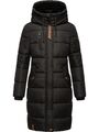 Marikoo Damen Winter Stepp Mantel Jacke Parka Kapuze gesteppt Yuikoo