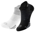 2 Paar Unisex Sportsneaker, Funktionssocken mit Fersenschutz von STARK SOUL®