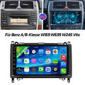 Autoradio Für Mercedes Benz W639 W906 W169 Sprinter Viano Vito Android 13 4G+64G