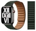 Original Apple Leather Link Armband S/M 38/40/41mm ML7P3ZM/A Sequoia Green