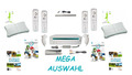 Nintendo Wii Konsole mit Controller und Spiele zur Auswahl zB Sports, Mario Kart