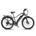 E Mountainbike 800W Ebike 27.5 Zoll Elektrofahrrad 48V20AH Pedelec 7-Gang E-bike