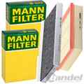 MANN FILTER INSPEKTIONSPAKET passend für MERCEDES A B KLASSE W169 W245 95-193 PS