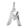 Buchstaben Anhänger - Echtschmuck 925 Silber - auf Wunsch mit Kette - NEU