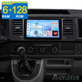 8-Kern 6+128GB Android 13 Autoradio WiFi DSP Navi Für VW T6 Transporter Multivan