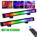 2X RGB LED Fluter Smart Bluetooth APP 36W Flutlicht Außen Strahler Scheinwerfer
